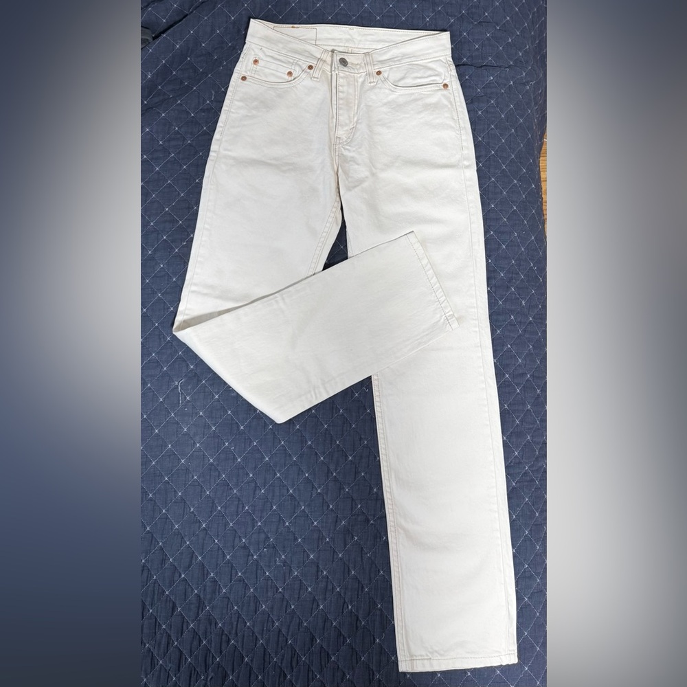 Levi's 511 White Jeans
